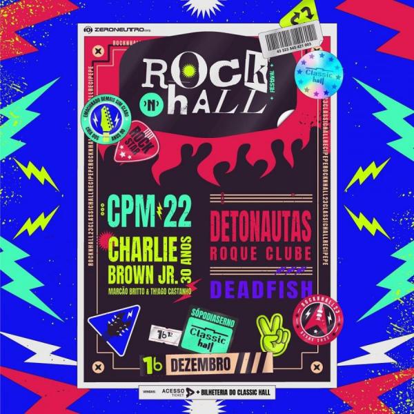 CPM 22, Charlie Brown Jr., Detonautas e Deadfish - Rock´n´Hall