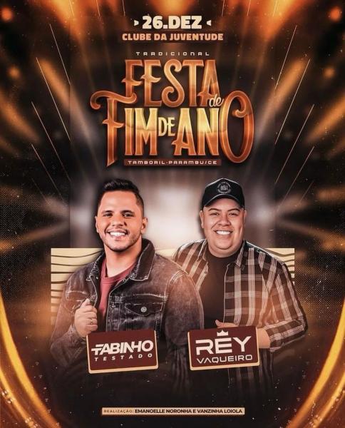 Fabinho Testado e Rey Vaqueiro - Festa de Fim de Ano