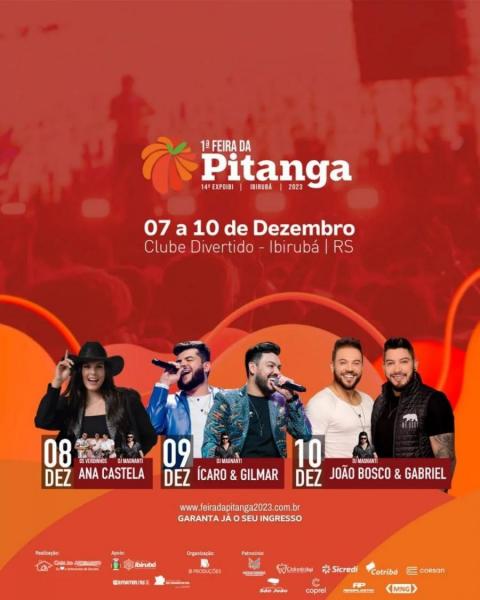 Ícaro & Gilmar e Dj Magnanti - 1ª Feira da Pitanga