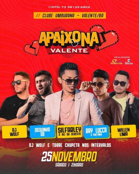 Silfarley, Ray Lucca, Willen Lima, Dieguinho DB, DJ Wolf e Torre Chupeta - Apaixona Valente