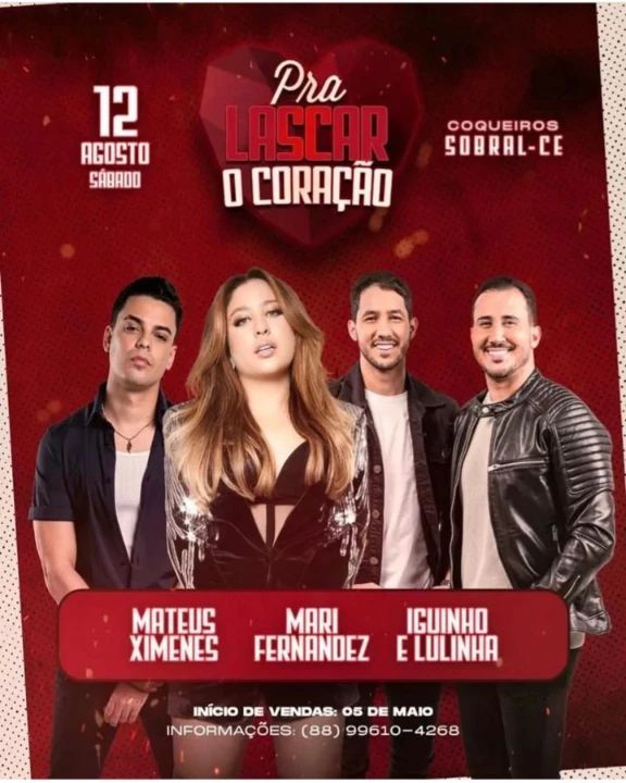 Mateus Ximenes, Mari Fernandez e Iguinho & Lulinha - Pra Lascar o Coração