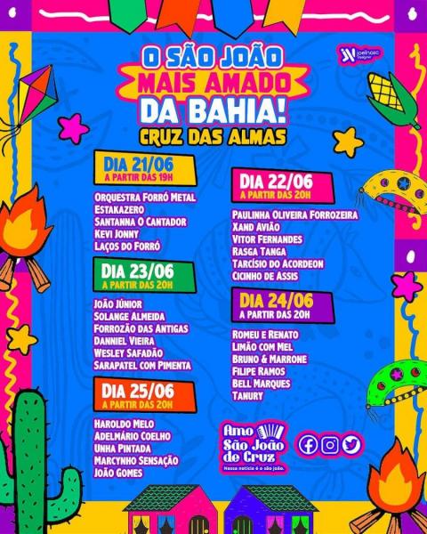 João Júnior, Solange Almeida, Forrozão das Antigas, Danniel Vieira, Wesley Safadão e Sarapatel com Pimenta