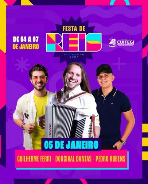 Guilherme Ferri, Dorgival Dantas e Pedro Rubens