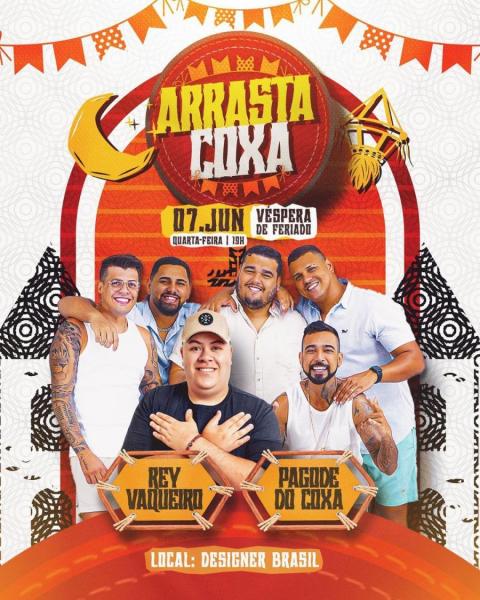 Pagode do Coxa e Rey Vaqueiro - Arrasta Coxa