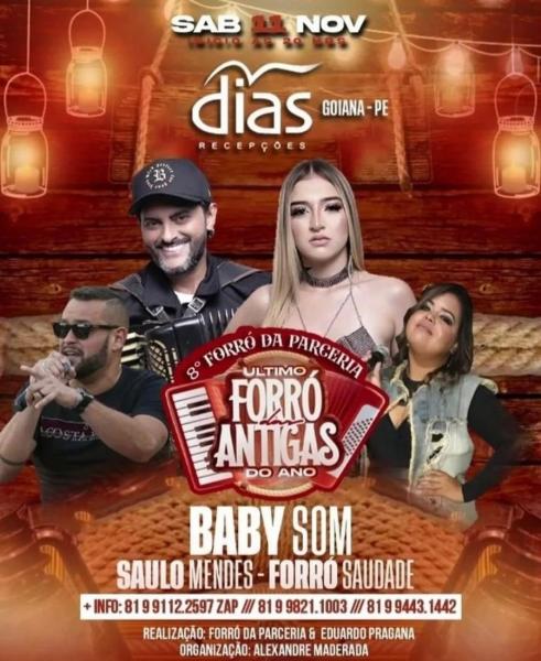 Baby Som, Saulo Mendes e Forró Saudade - Forró das Antigas