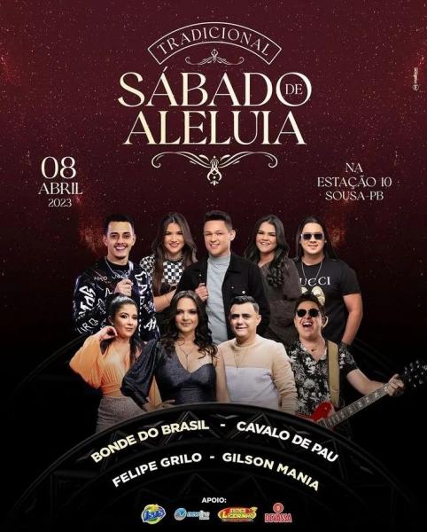 Bonde do Brasil, Cavalo de Pau, Felipe Grilo e Gilson Mania - Sábado de Aleluia