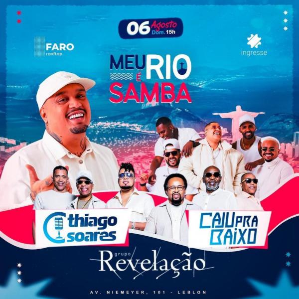 Grupo Revelação, Thiago Soares e Caju pra Baixo - Meu Rio é Samba