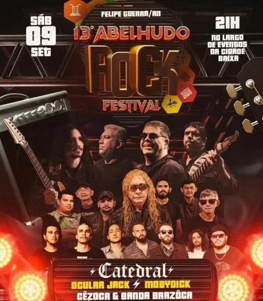Catedral, Ocular Jack, Mobydick e Cêzoca & Banda Brazôca - 13º Abelhudo Rock Festival