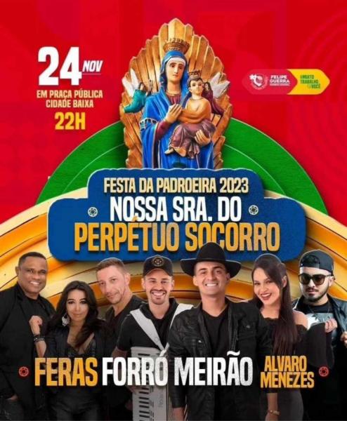 Forró Meirão, Feras e Alvaro Menezes - Festa de Nossa Senhora do Perpétuo Socorro