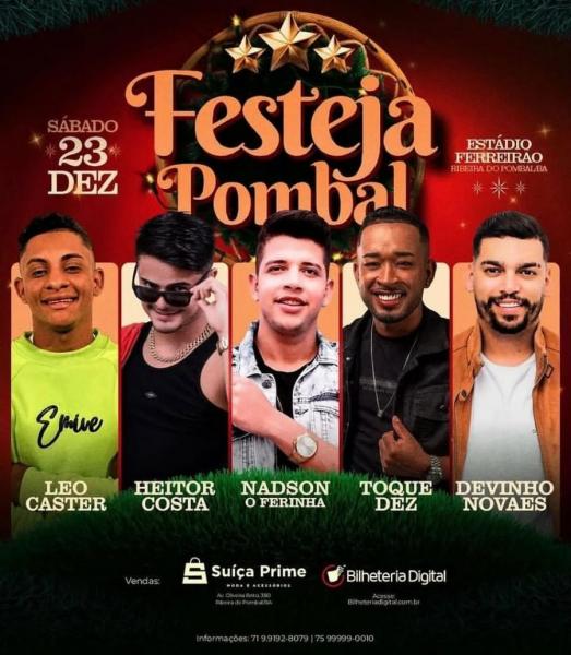 Leo Caster, Heitor Costa, Nadson O Ferinha, Toque Dez e Devinho Novaes - Festeja Pombal