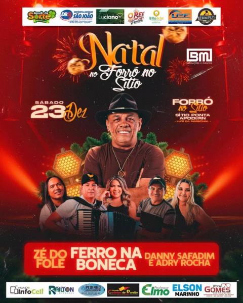 Ferro na Boneca, Zé do Fole e Danny Safadim & Adry Rocha - Natal no Forró no Sítio