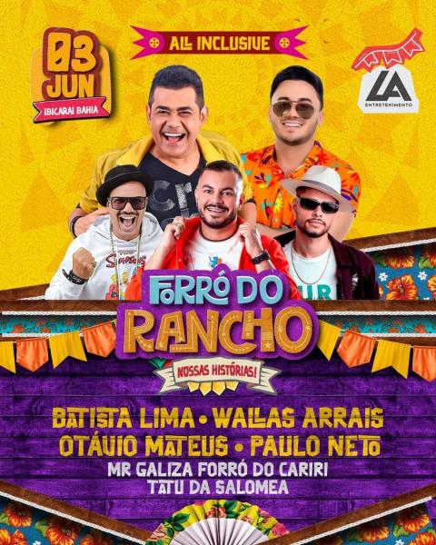 Batista Lima, Wallas Arrais, Otávio Mateus e Paulo Neto - Forró do Rancho