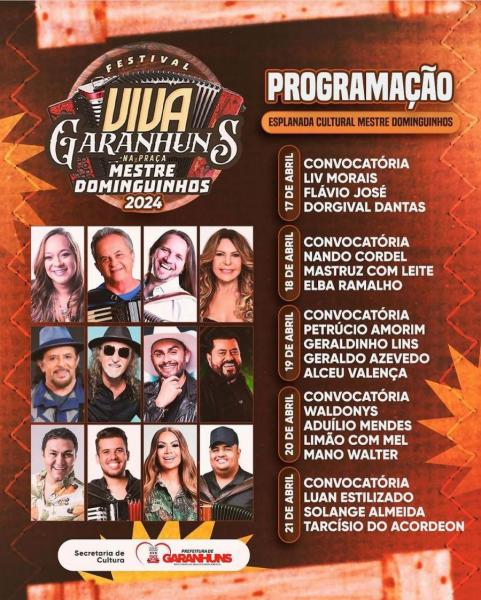 Luan Estilizado, Solange Almeida e Tarcísio do Acordeon - Festival Viva Garanhuns