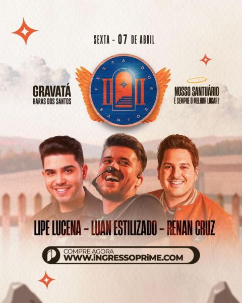 Lipe Lucena, Luan Estilizado e Renan Cruz