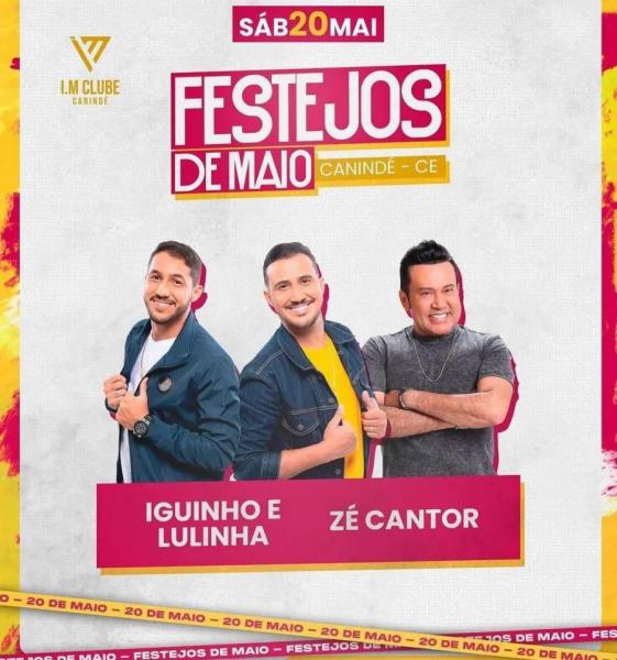 Iguinho & Lulinha e Zé Cantor - Festejos de Maio