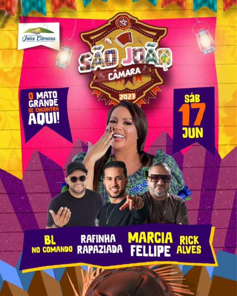 Rafinha Rapaziada, Márcia Felipe, BL no Comando e Rick Alves - São João Câmara