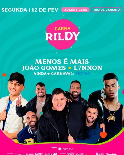 Menos É Mais, João Gomes, L7nnon e Feyjão - Carna Rildy