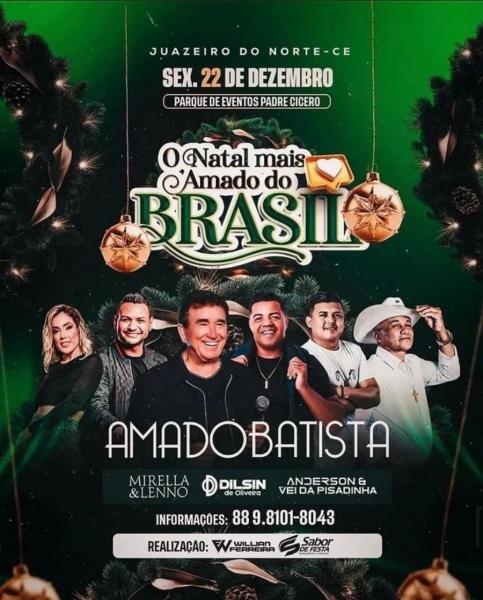 Amado Batista, Mirella & Lenno, Dilsin de Oliveira e Anderson & Véi da Pisadinha - O Natal mais Amado do Brasil