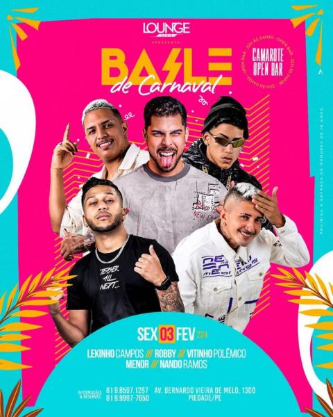 Lekinho Campos, Robby, Vitinho Polêmico, Menor e Nando Ramos - Baile de Carnaval