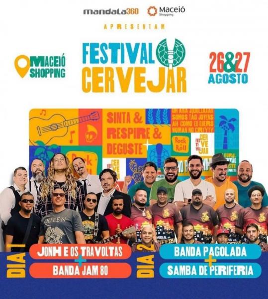 Jonh & Os Travoltas e Banda Jam 80 - Festival Cervejar