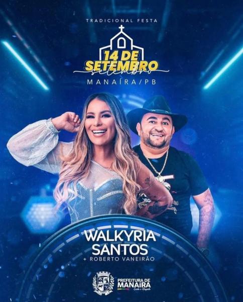 Walkyria Santos e Roberto Vaneirão