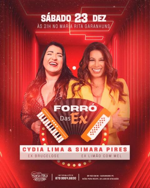 Cydia Lima e Simara Pires - Forró das Ex