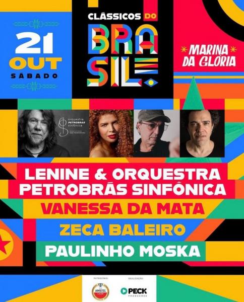 Lenine & Orquestra Petrobrás Sinfônica, Vanessa da Mata, Zeca Baleiro e Paulinho Moska - Clássicos do Brasil