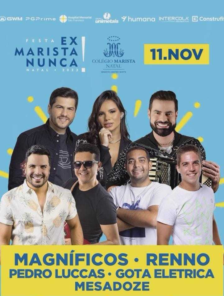 Magníficos, Renno, Pedro Luccas, Gota Elétrica e Mesa Doze - Ex Marista Nunca