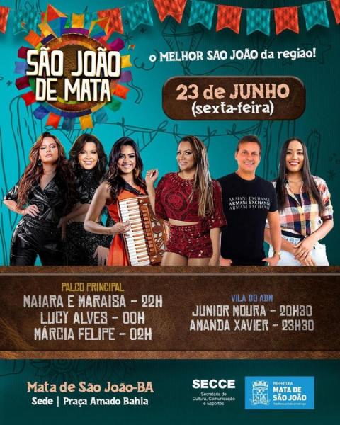 Maiara & Maraisa, Lucy Alves e Márcia Felipe - São João da Mata