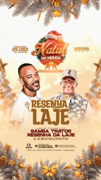 Smaba Trator, Resenha da Laje e Caboquinho - Natal do Mousa