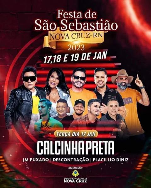 Calcinha Preta, JM Puxado, Descontração e Placillio Diniz - Festa de São Sebastião