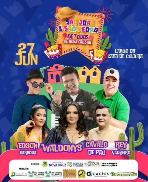 Waldonys, Edon Barbosa, Cavalo de Pau e Rey Vaqueiro