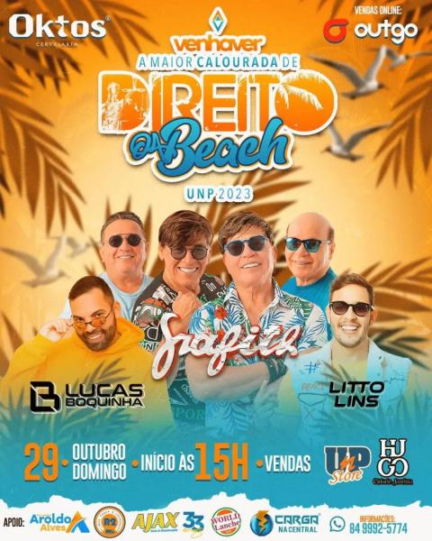 Banda Grafith, Lucas Boquinha e Litto Lins - Direito OABeach