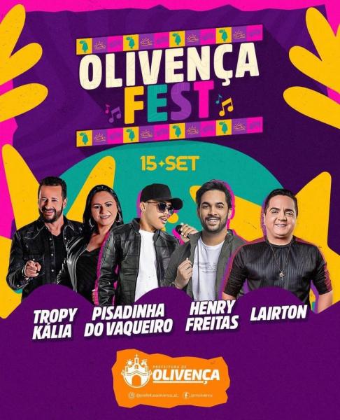 Tropykália, Pisadinha do Vaqueiro, Henry Freitas e Lairton - Olivença Fest