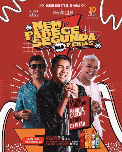 Lucas Aboiador, Pagode Caseiro, Deboy e Dj Pitão - Nem Parece Segunda nas Férias