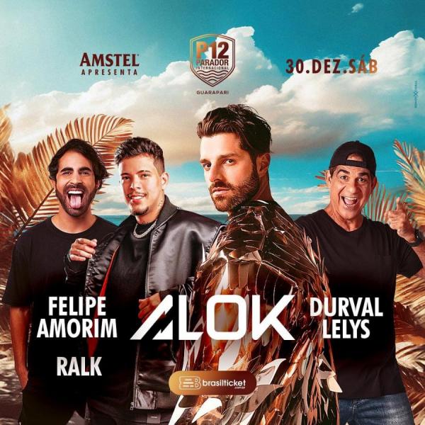 Alok, Felipe Amorim, Durval Lelys e Ralk