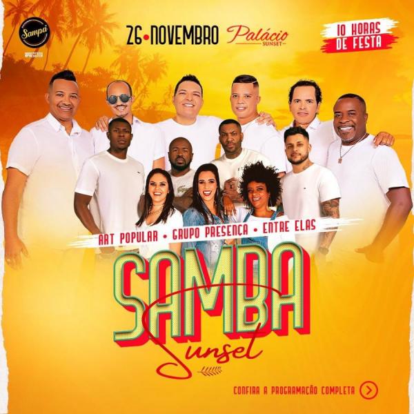 Art Popular, Grupo Presença e Entre Elas - Samba Sunset