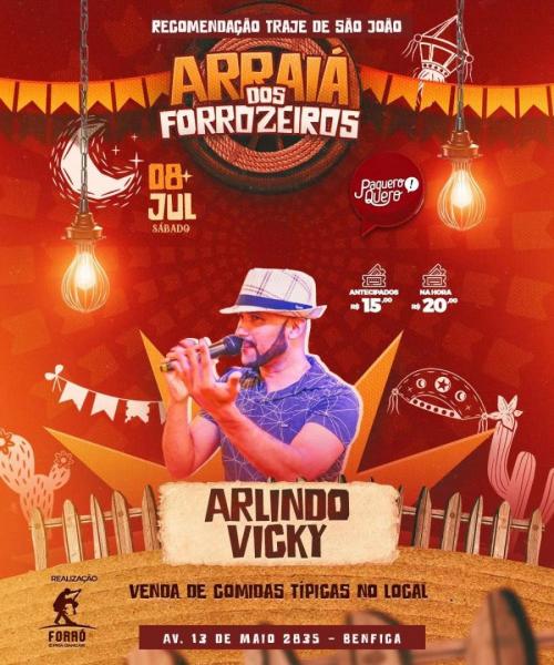 Arlindo Vicky - Arraiá dos Forrozeiros