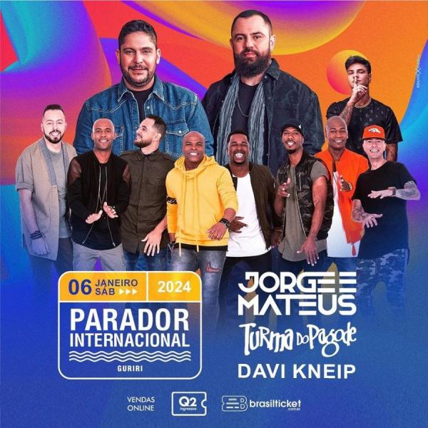 Jorge & Mateus, Turma do Pagode e Davi Kneip
