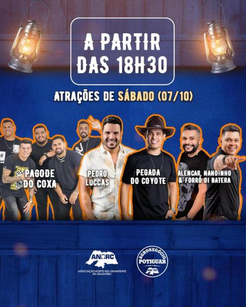 Pagode do Coxa, Pedro Luccas, Pegada do Coyote e Alencar, Nandinho & Forró Di Batera - Festa do Boi