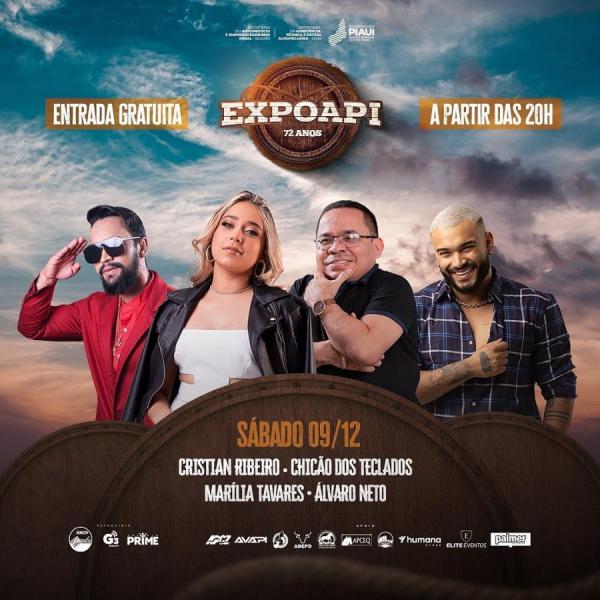 Cristian Ribeiro, Chicão dos Teclados, Marília Tavares e Álvaro Neto - ExpoAPI