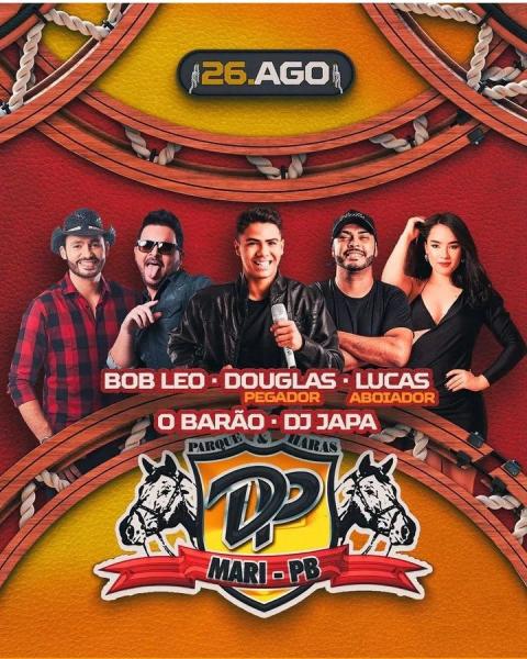 Bob Léo, Douglas Pegador, Lucas Aboiador, O Barão e Dj Japa