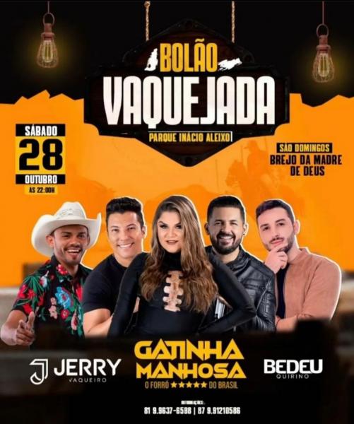 Gatinha Manhosa, Jerry Vaqueiro e Bedeu Quirino