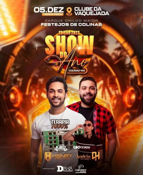 Henry Freitas e Andrio Cantor - Show do Ano