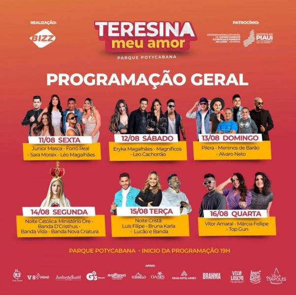 Ministério Ore, Banda D´Cristhus, Banda Vida e Banda Nova Criatura  - Teresina Meu Amor