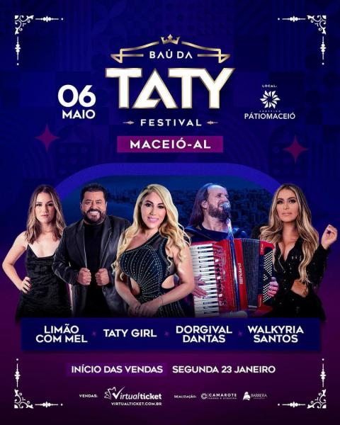 Taty Girl, Limão com Mel, Dorgival Dantas e Walkyria Santos - Baú da Taty
