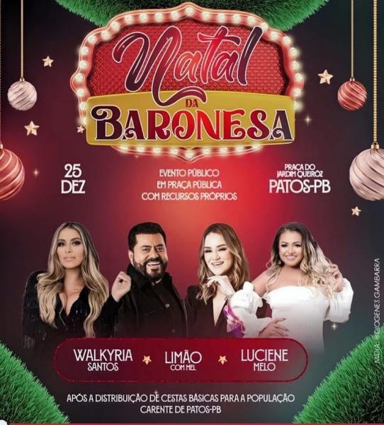 Limão com Mel, Walkyria Santos e Luciene Melo - Natal da Baronesa