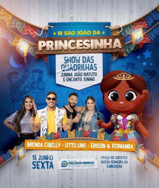 Brenda Cibelly, Litto Lins e Erison & Fernanda - III São João da Princesinha