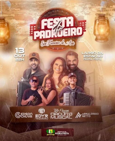 Edson Chuva, Edyr Vaqueiro, Tetê Pessoa & Circuito Musical e Arnaldinho Netto - Festa de são Francisco de Assis