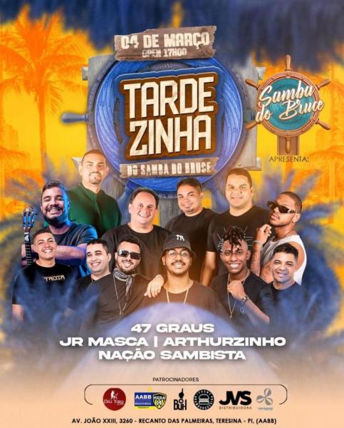 47 Graus, JR Masca, Arthurzinho e Nação Sambista - Samba do Bruce